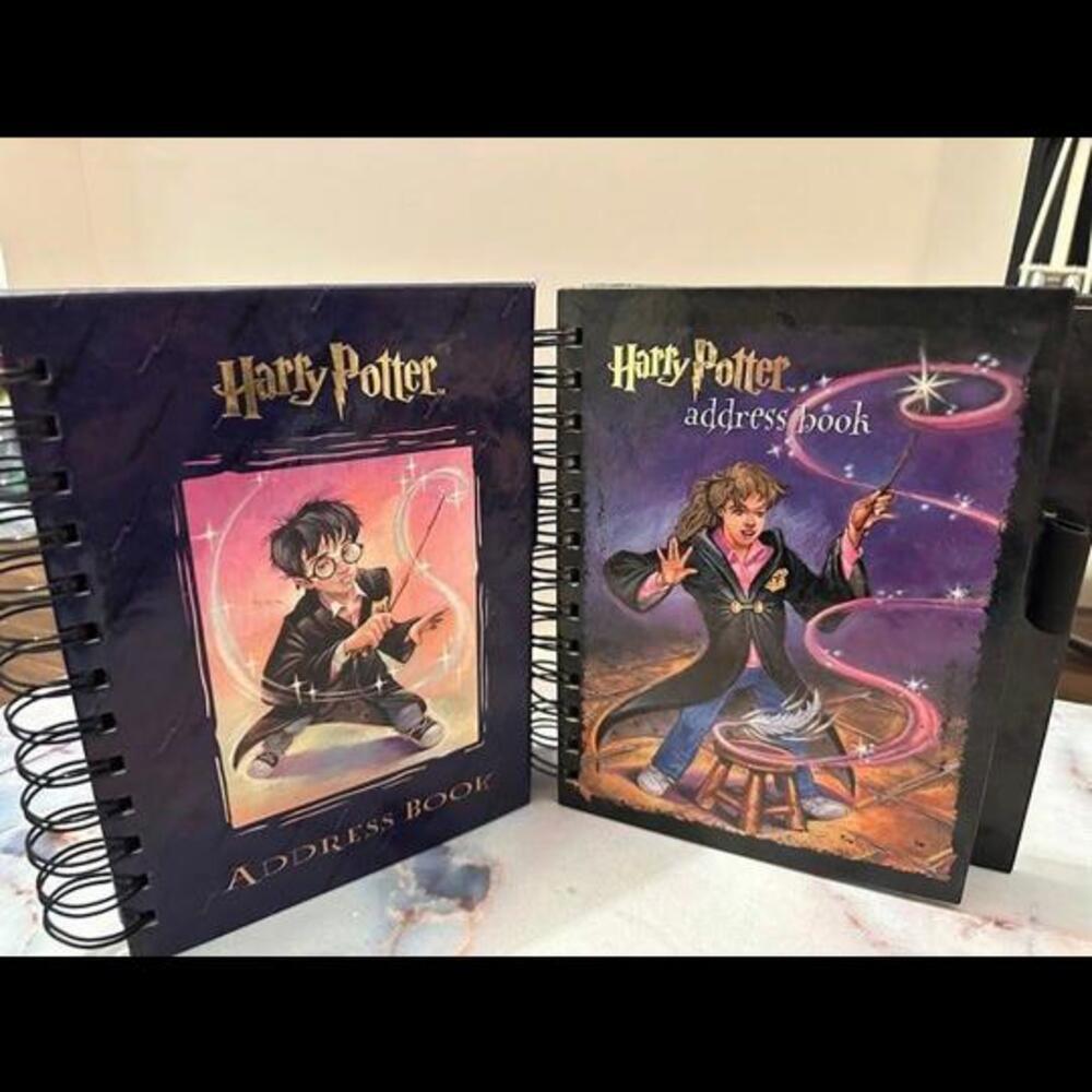Magical Organization: Harry Potter 2-Pack Address Book Bundle Hardcover